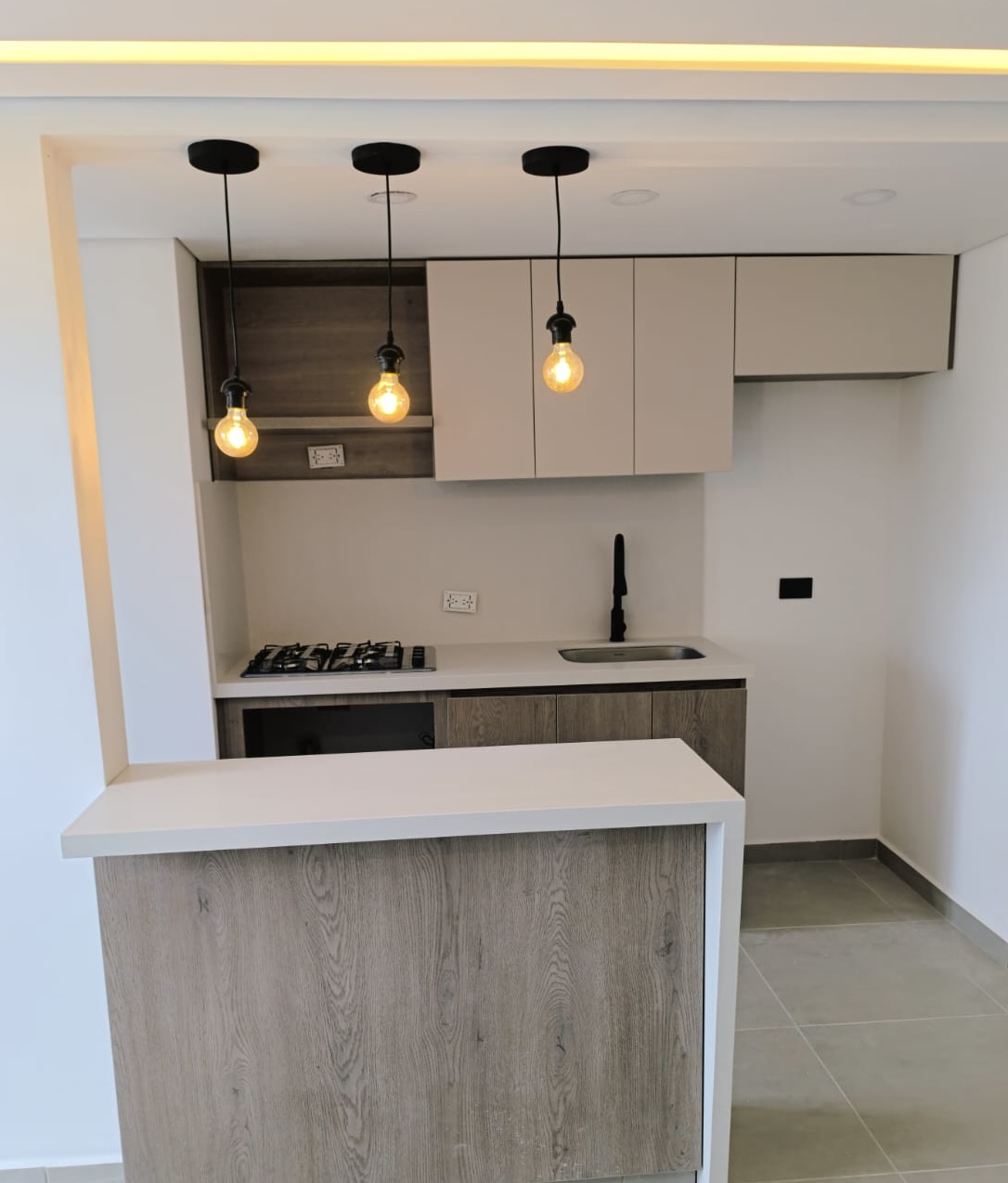 Remodelación de cocina residencial en Antioquia